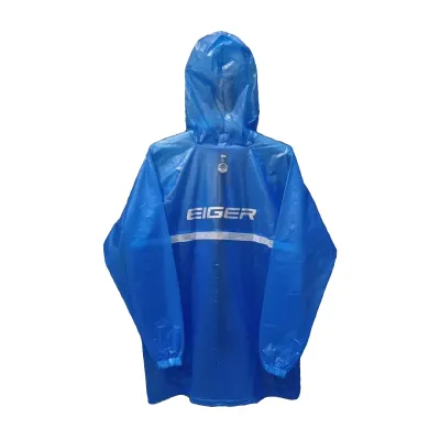 Jas Hujan Riding Eiger 910004353 Blue Maneuver Rain Suit