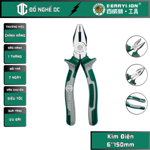 Bộ 3 Kìm Điện Kềm Răng Kìm Cắt Cao Cấp 6150mm 7175mm 8200mm 1150 1175 1200 Berrylion Thép cao cấp chuyên dùng để kẹp giữ cắt và xoắn dây điện