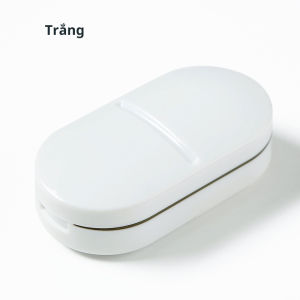 Hộp Dụng Cụ Cắt Thuốc Phiên Bản CAO CẤP Cắt Viên Nén Chính Xác Kiêm Hộp Đựng Thuốc Tiện Dụng