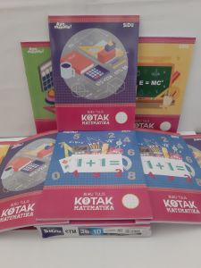 Buku Tulis Kotak Matematika SiDu-Kotak 5 mm-Harga Per Buku(1 Buku)-Sidu