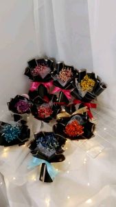 Preserved Baby Breath Gift Box Mini Bouquet