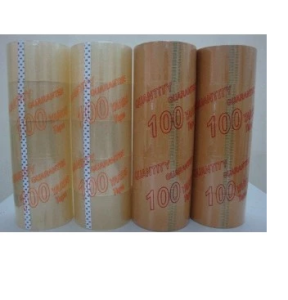 [ CÓ VAT]CÂY BĂNG KEO TRONG 05 CUỘN BẢN RỘNG 6CM 100YARD BĂNG KEO DÍNH CHẮC CHẮN KEO DAI TẠI XƯỞNG