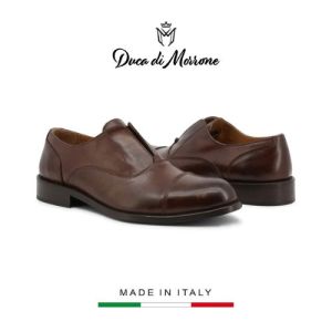 [2 màu] Giày Lười Nam Loafer giày nam Duca Di Morrone Cao Cấp Mũi Tròn Da Trơn Co Dãn - Sản Xuất Tại Italy_LUCAS-VIT