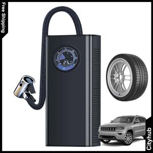 Tire Inflator with Pressures Gauge for Car Vehicle Motorcycle Balls and Bicycle