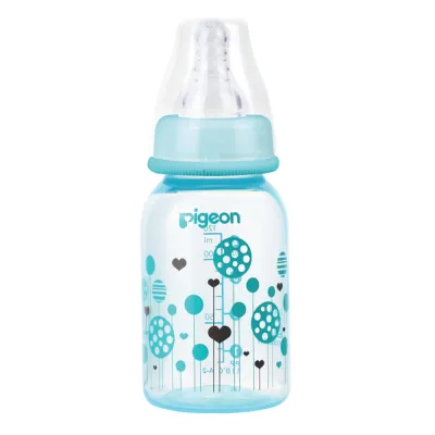 PIGEON Botol Susu Flexible PP Clear RP 120Ml - Blue