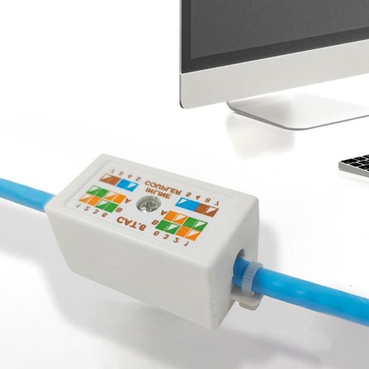 Professional RJ45 Junction Box CAT6 Networking Connectors Desktop ...