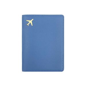 【COD&Fast Delivery】Lightweight Passport Holder Waterproof PU Leather Passport Case Portable Storage Passport Protective Cover Travel Organizer