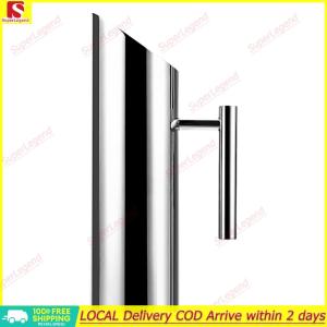 【Big Sale】1/2L Kitchen Cold Wine Pitcher Stainless Steel Wine Divider Container Cold Water Kettle Ice Cold Freeze Water Pot Kettle【SuperLegend】