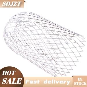 SDJZT 4pcs kim loại nhôm lọc lưới máng xối lá mảnh vỡ bùn bẫy bảo vệ cống ống Bìa downpipe máng xối hệ thống không thấm nước