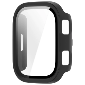 PC Case+Glass For Amazfit Bip Max Tempered Glass Anti-scratch Film Bumper Protective Cover for amazfit bip max