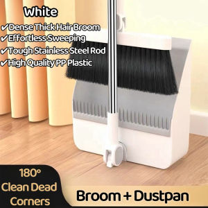 SG rotating broom and windproof dustproof disc with broom kit non stick broom magic wiper kit broom+skip combined broom
