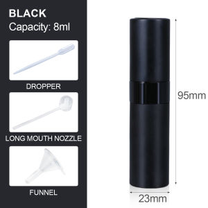Perfume Bottle 8ml/5ml Travel Perfume Automiser Refillable Bottle Mini Refillable Perfume Bottle Spray Bottle Upgraded Perfume Atomizer Perfume Pod and Refill Pump for Outdoor Traveling