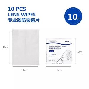 Disposable Anti-Fog Glasses Wet Wipes🔥Ready Stock🔥Spectacles Lens Phone Laptop Screen Cleaner Pembersih Cermin Mata 一次性防雾眼镜湿巾