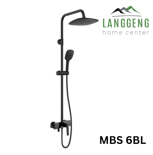 AER Mixer Bathub Shower Set MBS 6 BL / Shower Column MBS 6BL / Bak Cuci ...