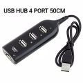 USB HUB 4 Port Terminal USB 4 in 1 50 cm 4 output usb 2.0. 