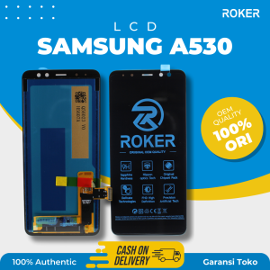 LCD TOUCHSCREEN SAMSUNG GALAXY A530 A8 2018 FULLSET ORIGINAL BY ROKER