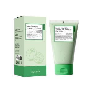 Sữa rửa mặt kiêm mặt nạ đất sét cà chua xanh 120ml | Pack Cleanser | Công thức 2 trong 1 | Cải thiện 77% bụi bẩn trong lỗ chân lông | Độ pH thấp | Se khít lỗ chân lông | Kiềm dầu