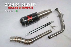 knalpot racing akrapovic lorenzo karbon Beat Vario Nmax Jupiter Vega Vixion R15 Verza dan lain lain