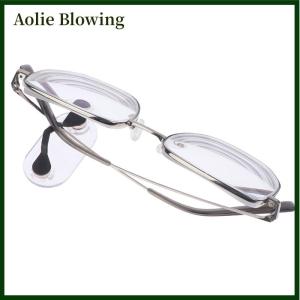 Aolie Magnetic Hang Eyeglass Holder Pin Brooches Multi-function Portable Clothes Clip