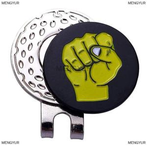 [COD] MENGYUR Golf Ball Mark with Golf Hat Clip Magnetic Outdoor Alloy golf marker supplies