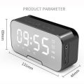 【LazBestSeller】Smart Bluetooth Speaker Digital FM Radio Alarm Clock Multifunction Dual Alarm Mode Electronic LED Table Clock Wireless Bluetooth Music Player 3D Stereo Subwoofer. 