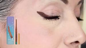 Gel eyeliner #05  Easily create natural eye makeup with silky smooth lines smudge-proof eyeliner