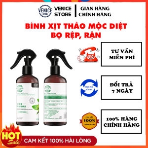 Bình Xịt Diệt Rệp Giường Rận Ghẻ Ve (chiết xuất 100% thảo mộc)