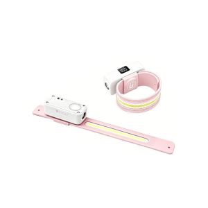 LIVELYN USB-C Rechargeable Wristband Running Light Motion Sensor Wave Sensing COB Floodlight Headlamp Portable Super Bright Rechargeable Cycling Light For Runners