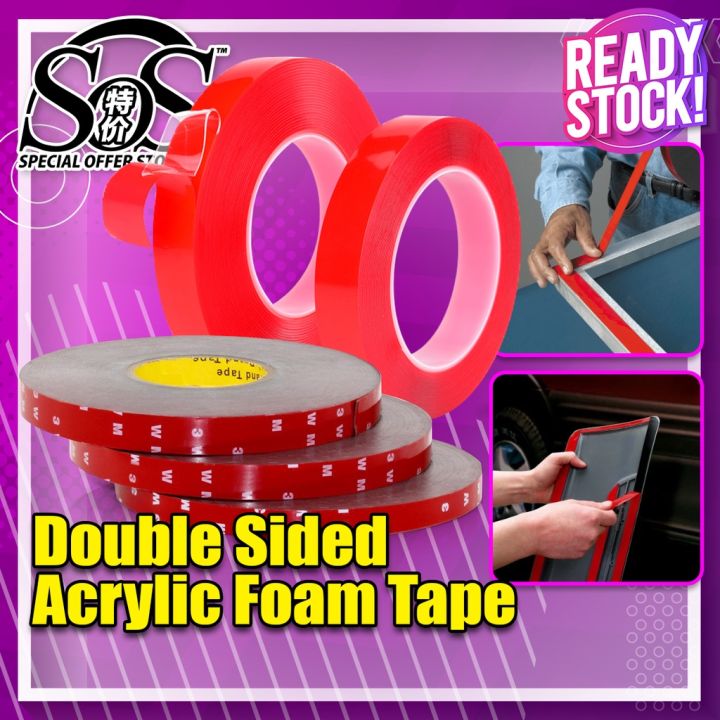 【HOT SFSDGDH 109] Super Strong Double Sided Tape Washable Removable