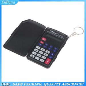 [COD] Crystal Clear Keys Palm Clamshell Calculator Pocket Portable Mini Student Calculator Office Supplies