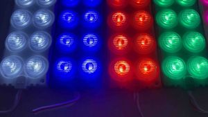 Lampu Led Modul Kolong Truk Bis 24 Volt 12 Led (6x2) 12w Nyala Diam