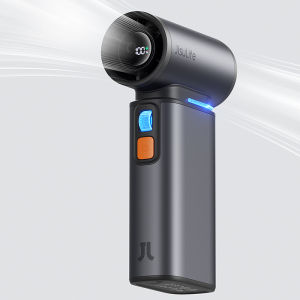JisuLife 3 in 1 Portable Fan 19m/s powerful wind USB 9000mAh With 1-100 Speeds Rechargeable Outdoor Camping