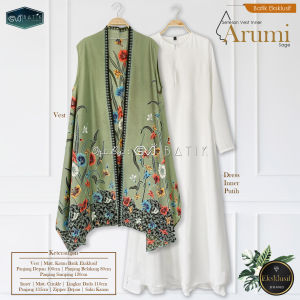 Acintya Vest Batik Wanita Tanpa Lengan Include Inner