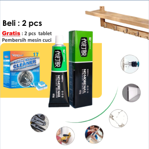 Lem Super Kuat Serbaguna Pengganti Paku Tembok Perekat Dinding Besi Plastik Kaca Keramik Waterproof