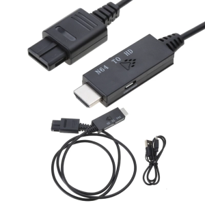 Universal for SNES/NGC/SFC/N64 720P 1080P Adapter Cord N64 Male to Male Converter Game Adapter Wire Line