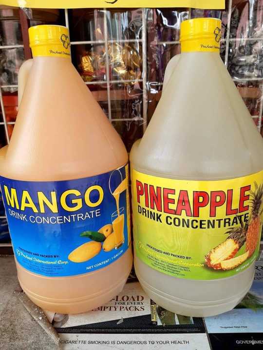 Plora Shop Pure Mango Juice Concentrated/and Pineapple Juice