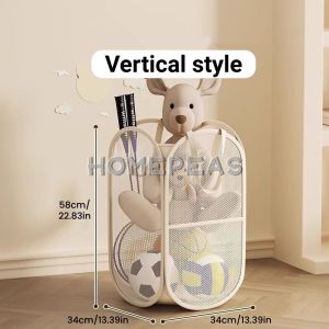 Homepeas® Toy Storage Basket Large-capacity Building Block Hand Storage Bucket Household Plush Doll Storage