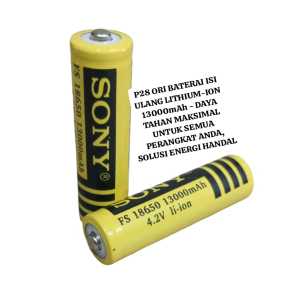 P28 ORI RECHARGEABLE 18650 BATTERY 13000 mAh LONG LASTING POWER DEVICES BATU BATERE BATERY BATERAI C