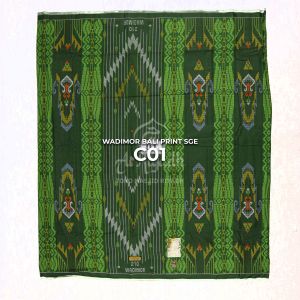 Sarung Wadimor Motif Bali Print SGE