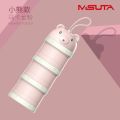 Chia sữa Tầng Misuta hình Voi Gấu 3 ngăn, hủ đựng sữa bột cho bé Bebi123shop. 