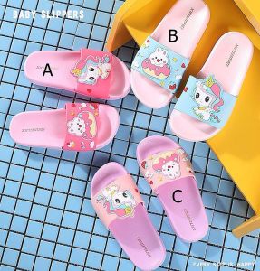 Sandal Selop Anak Motif Unicorn SDL329