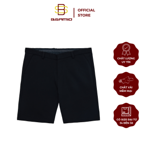 Quần Short Nam Body NAKIMEX Màu Đen Dáng Ôm Lịch Lãm Cao Cấp Co Giãn Size Từ 28 Đến 34