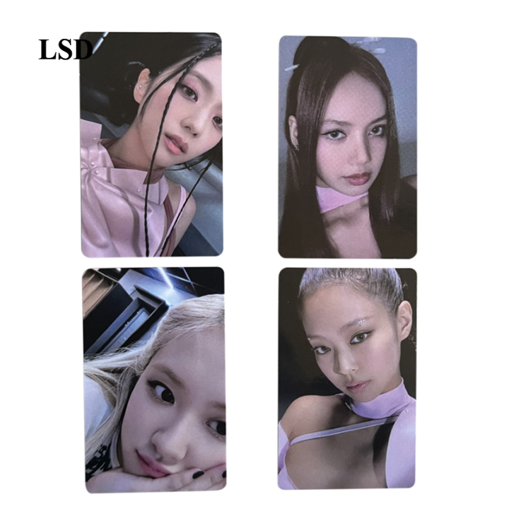 Kpop BLACKPINK Self Made Photo Card The Album Lisa Rose HD Collective  Photocard