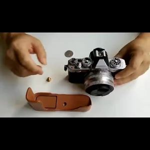 X-H2 X-H2S PU / Genuine Leather Camera Half Base Body Case Cover Protector for Fujifilm Fuji XH2S XH2 H2S Camera