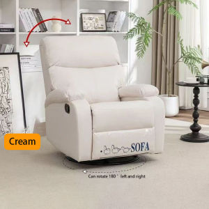 Single Recliner Sofa (FREE DELIVERY&INSTALL)Type G01 Rocking Chair Sofa First Class Sofa Swivel Sofa