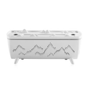 เครื่องทำความชื้นแบบไฟฟ้าหัวฉีดคู่เครื่องพ่นอโรมาสำหรับแมงกะพรุนหลอดเปลวเทียนดิฟฟิวเซอร์น้ำมันเครื่องอโรมาเธอราพีในบ้าน