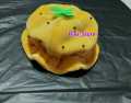 Topi Kupluk Bayi Cewek Pinky Strawberry ( 0 - 24 Bulan ). 