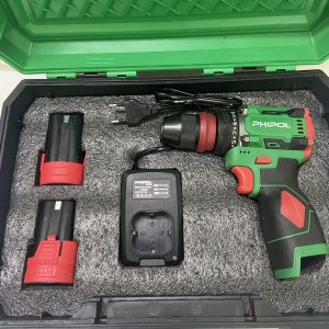 Máy khoan pin và chuyên vít 2 đầu PHIPOL chỉnh tốc đầu 10 mã máy PH3015