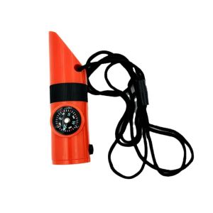 7in1 Peluit Survival Outdoor Peluit Penyelamat Berkemah Multifungsi Peluit Penyelamat Berkemah