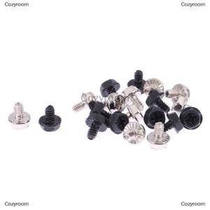 [COD] Cozyroom 100Pcs Toothed Hex Computer PC Case Hard Drive Motherboard Mounting Screws For Motherboard PC Case CD-ROM Hard Disk
